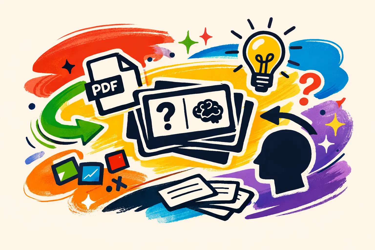 Flashcards a partir de PDF: como estudar melhor